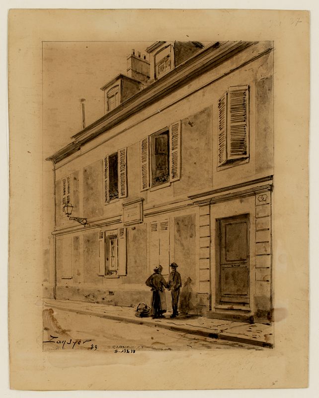 La maison de Rouget de l’Île à Choisy Le Roy, 19 mai 1889