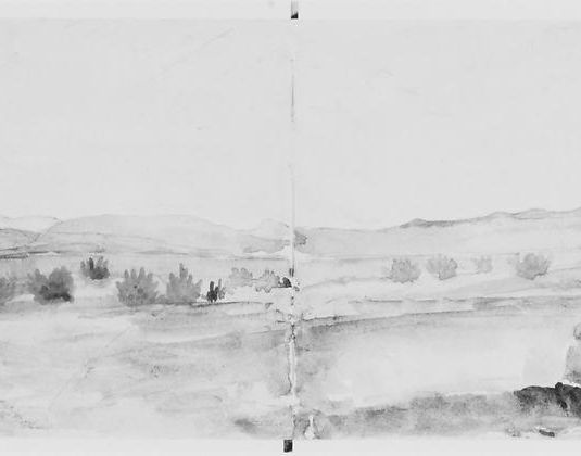 Landscape with Figures, 1904 (from Sketchbook)
