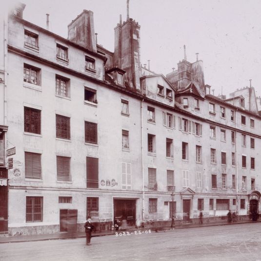 Rue Mabillon, hôtel des examens, 24 août 1917. 6ème arrondissement, Paris.