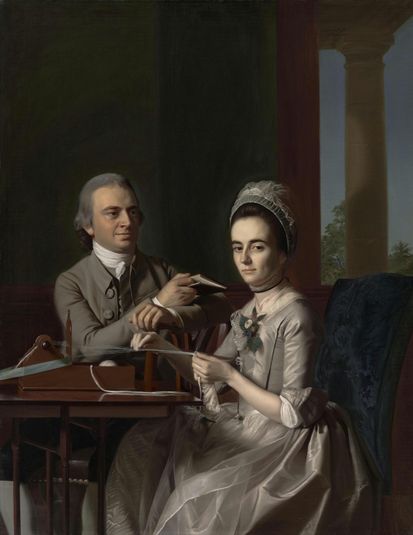 Portrait of Mr. and Mrs. Thomas Mifflin (Sarah Morris)