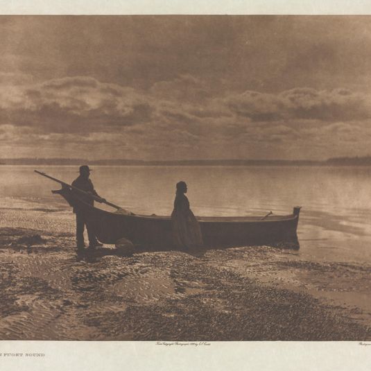 Portfolio IX, Plate 312: Evening on Puget Sound
