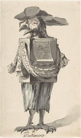 Caricature of a Printseller