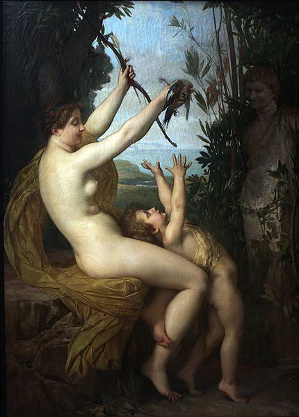 Nymph and Bacchus