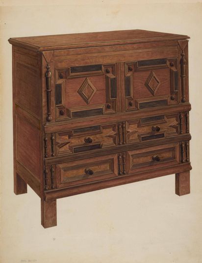 Chest with Two Drawers