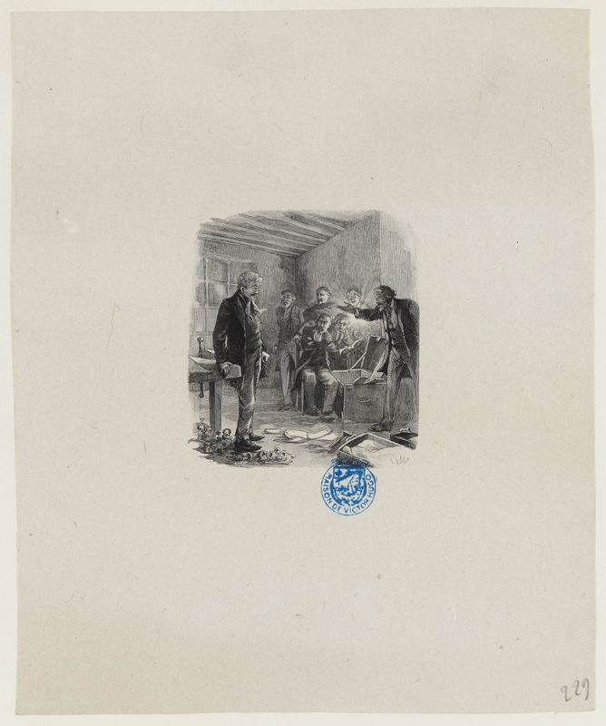 Choses vues, 1853, L'espion Hubert : "Le double fond fut ouvert"