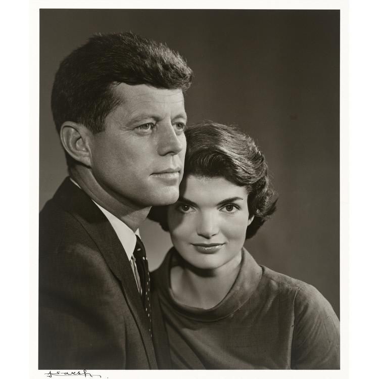 John and Jacqueline Kennedy