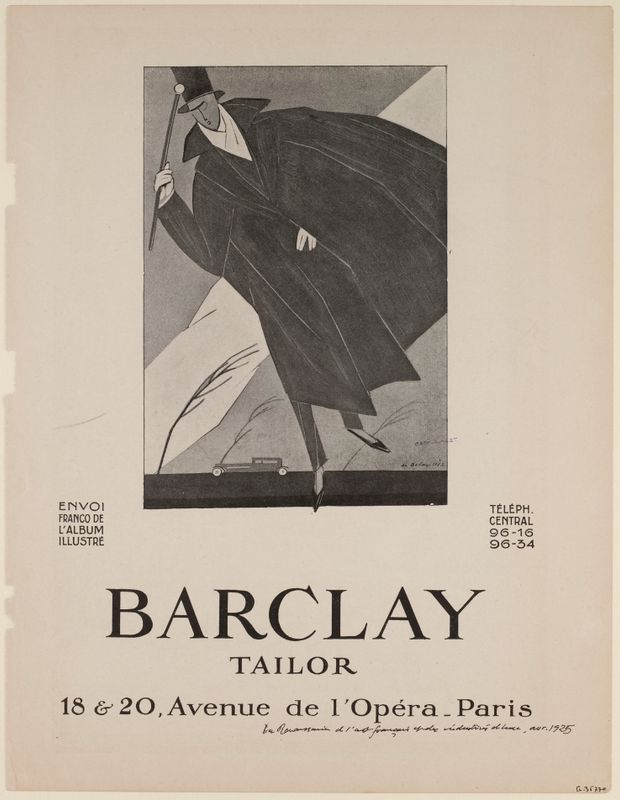 Barclay Tailor. 18 & 20, Avenue de l'Opéra - Paris