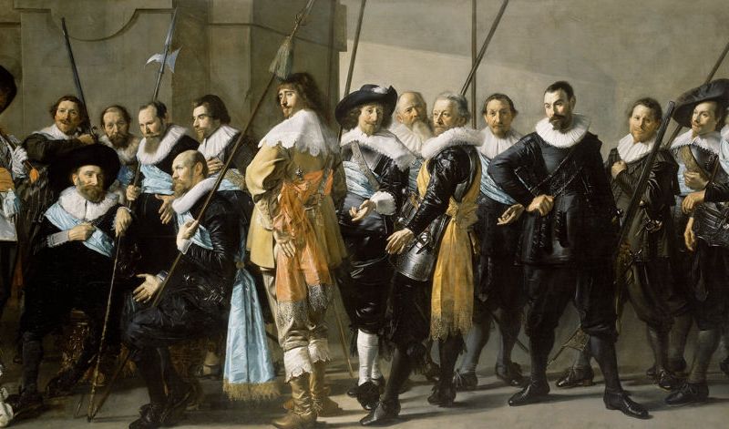 Frans Hals, Pieter Codde - Militia Company of District XI under the Command of Captain Reynier Reael, Known as &#8216;The Meagre Company&#8217; Smartify Editions
