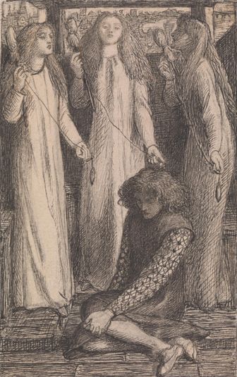 Illustration to the Maids of Elfen-Mere