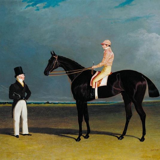 Birmingham with Patrick Conolly Up, and his Owner, John Beardsworth