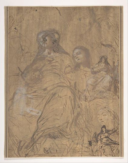Studies for the Assumption of the Virgin