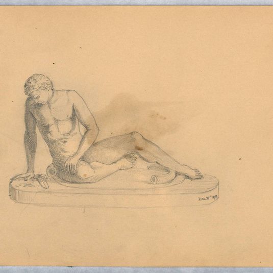 Study of a Statue, or Cast