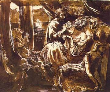 Study for the Death of Lady Macbeth