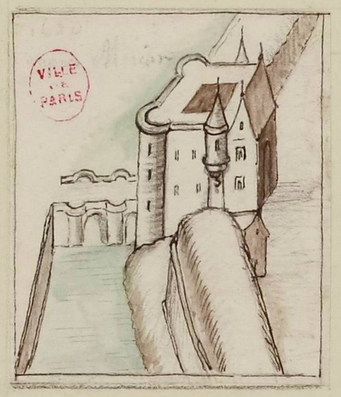 Porte Saint-Denis en 1619