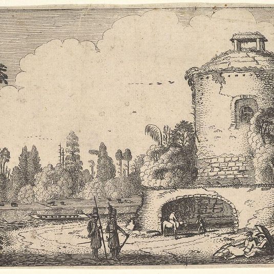Landscape with a Round Tower
