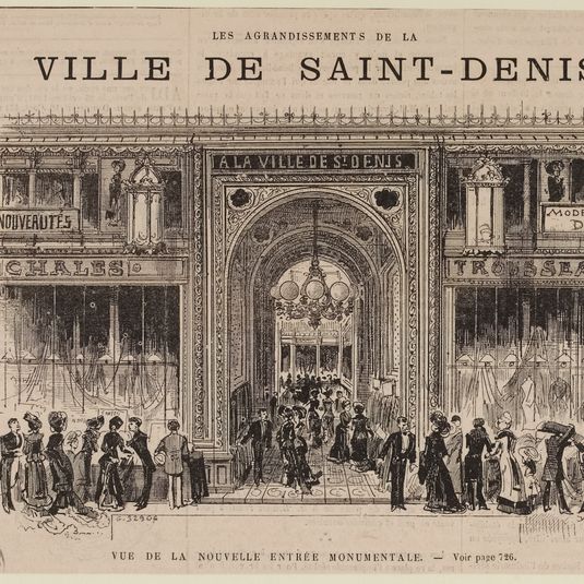 Les agrandissements de la ville de Saint-Denis