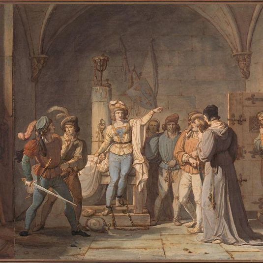 Joan of Arc Imprisoned in Rouen