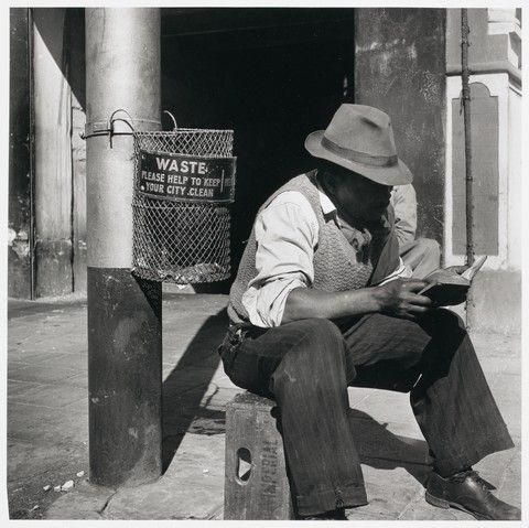 Reading the BIble, Johannesburg, 1947