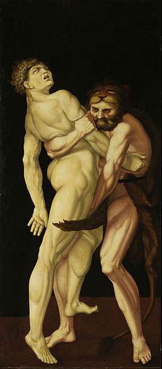Hercules and Antaeus (Hans Baldung)