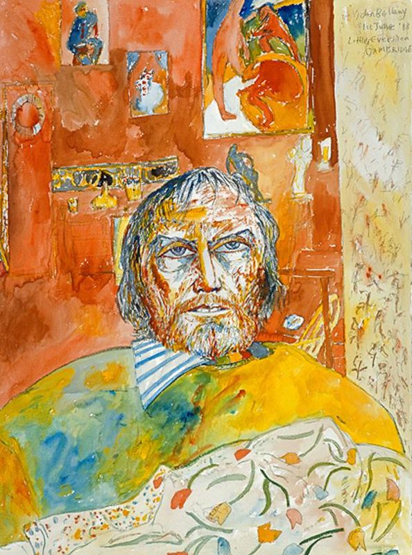 John Bellany, 1942 - 2013. Artist (Self-portrait)