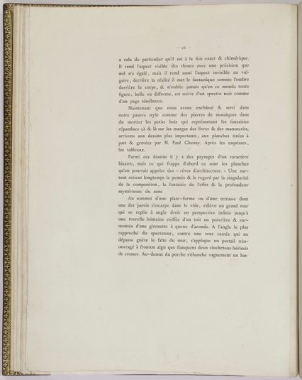 Album Chenay folio 12 verso, dixième page de texte