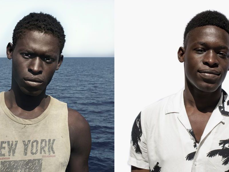 Abdoulie, born in Senegal, 1999. From Passengers