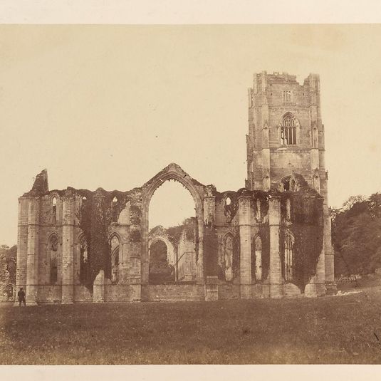 Fountains Abbey. The Chapel of the Nine Alters, Exterior