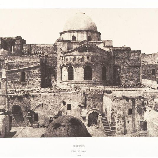 Jérusalem, Saint Sépulcre, abside