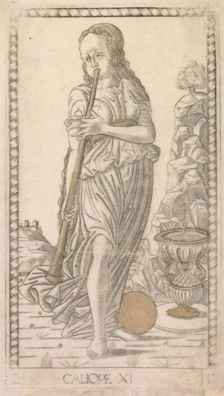 Calliope (from the Tarocchi series D:  Apollo and the Muses, #11)