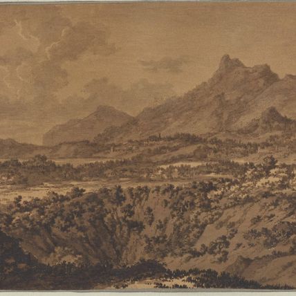 Mountain Landscape with a Hollow