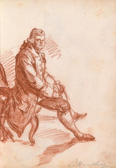 Lord Macartney Seated, His Head Turned towards the Artist