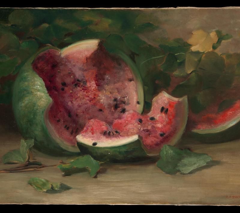 Untitled (Cracked Watermelon)