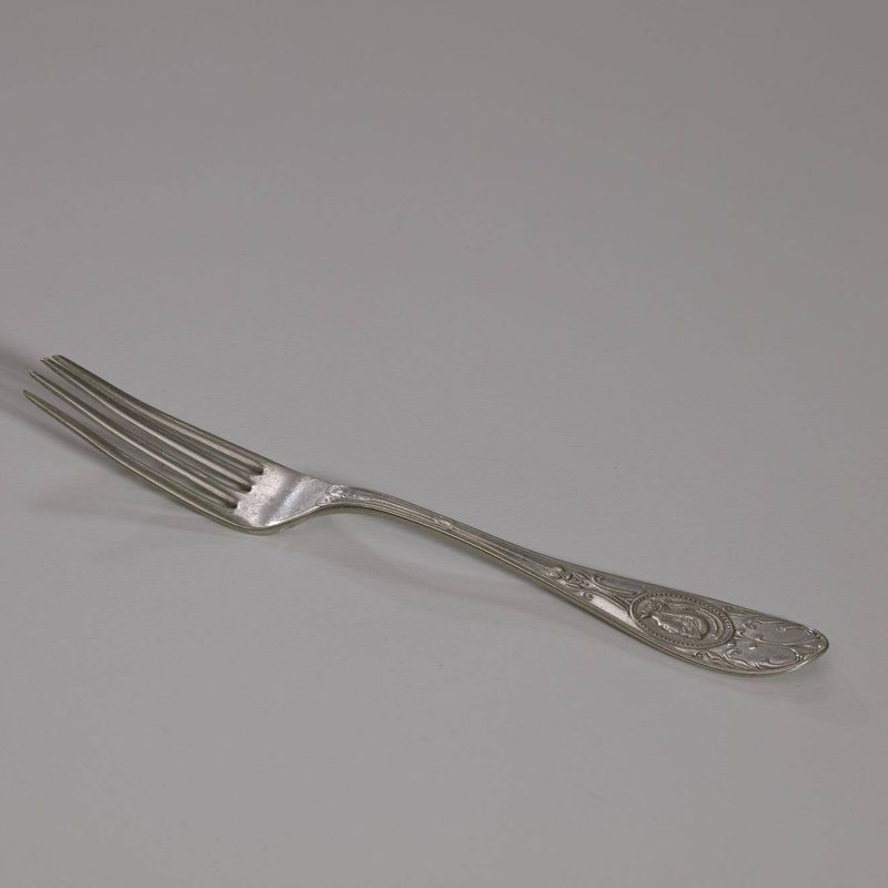 Table fork used by Lavinia Whiteside Carrington