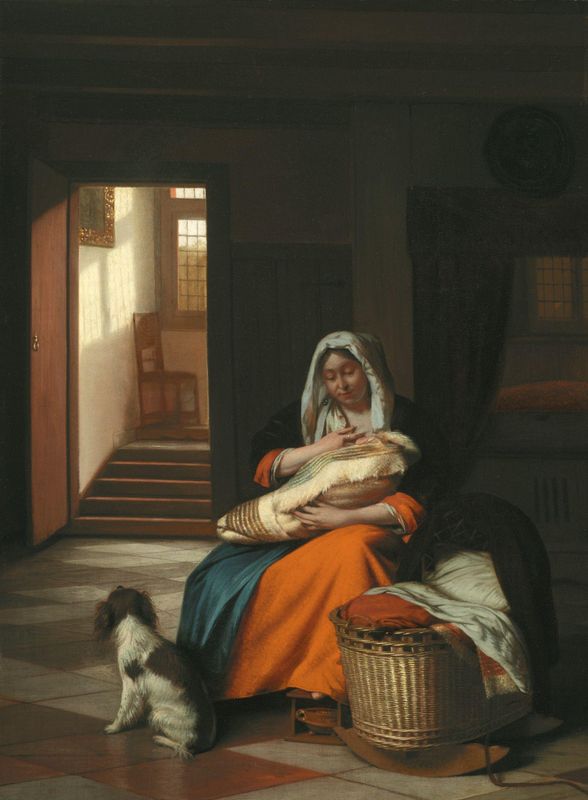 Mother Nursing Her Child