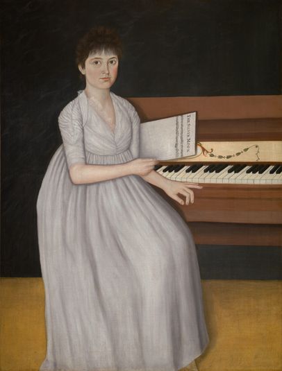Portrait of Sarah Prince (1785–1867) (also known as Silver Moon or Girl at the Pianoforte)