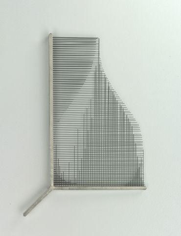 "Cupola Graph" Brooch from the "Lineare" Series