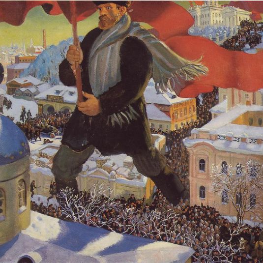 Большевик (картина)
