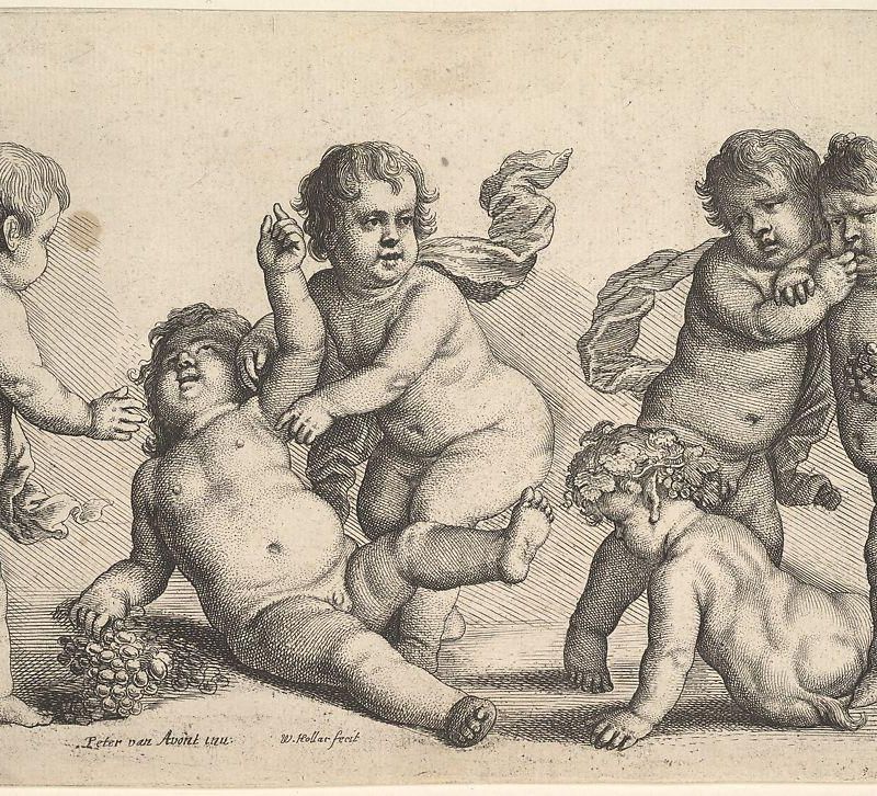 Five boys and a satyr