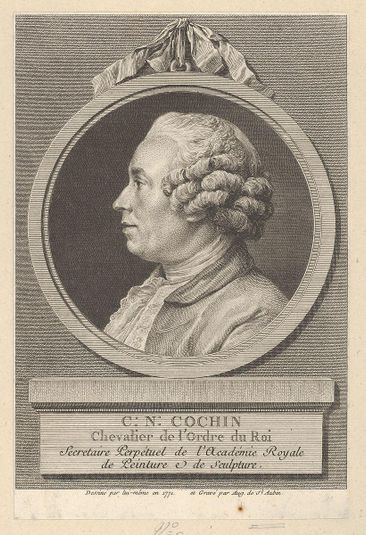 Portrait of Charles-Nicolas Cochin II