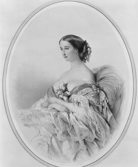 Portrait of the Empress Eugenie, after Winterhalter