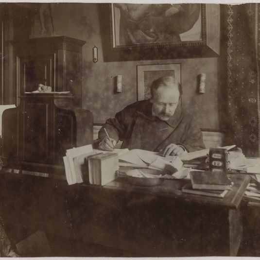 Portrait du compositeur Jules Emile Frédéric Massenet (1842-1912).