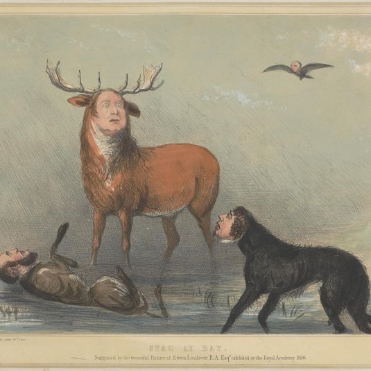 Stag at Bay: - Suggested by the Beautiful Picture of Edwin Landseer R.A., Esquire