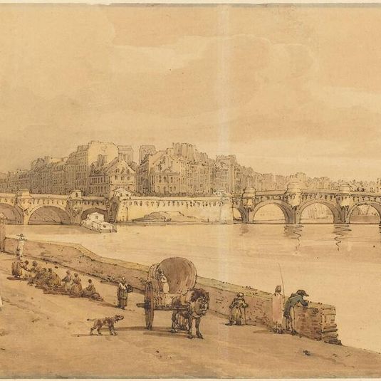 A View of the Pont Neuf, the Mint, etc.: pl.8