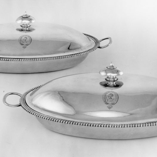 Pair of Dishes and Covers