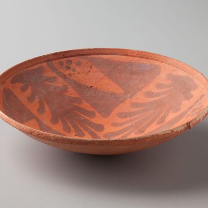 Bowl with Mountains and Palms
