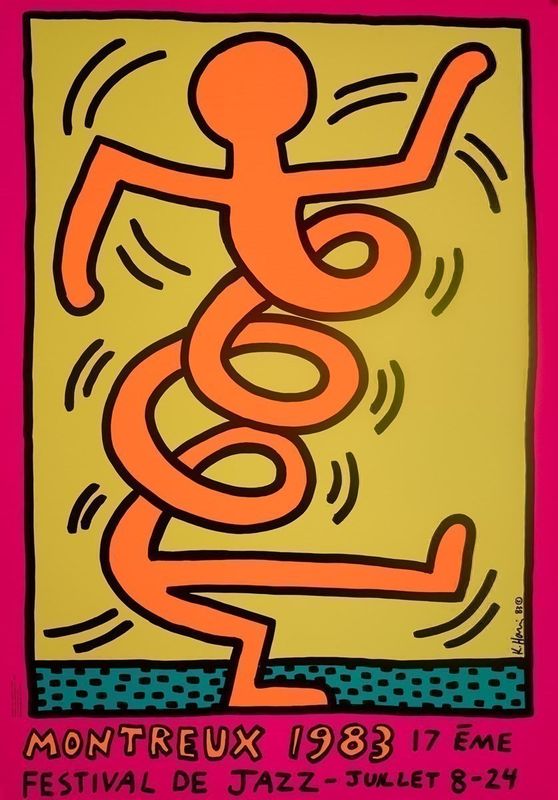 Poster For Montreux Jazz Festival 1983 (Orange)