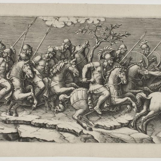 Cavalry March (Right part)