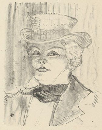Henri de Toulouse-Lautrec - Madame Réjane from the series Portraits d'acteurs et actrices Smartify Editions