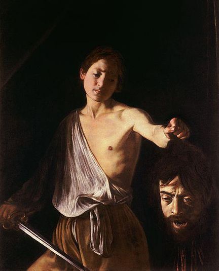 Davide con la testa di Golia (Caravaggio Roma)