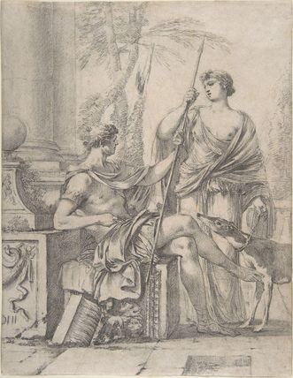 Cephalus Receiving the Spear and Hound from Procris